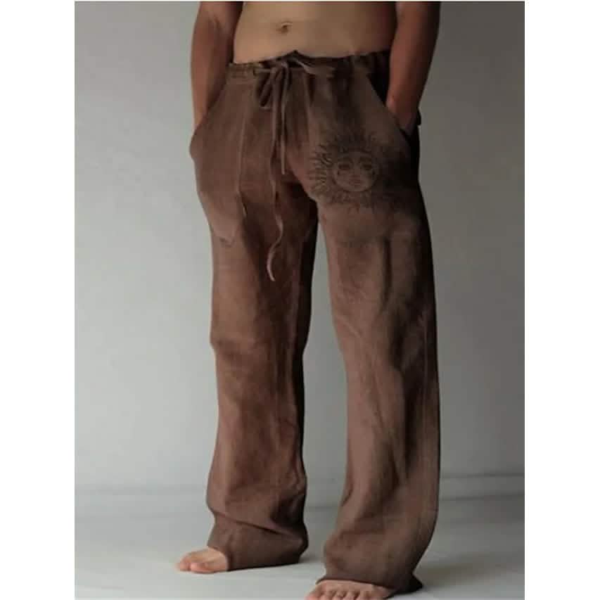 Men's Fashion Streetwear Straight Pants - Renee Lane Company