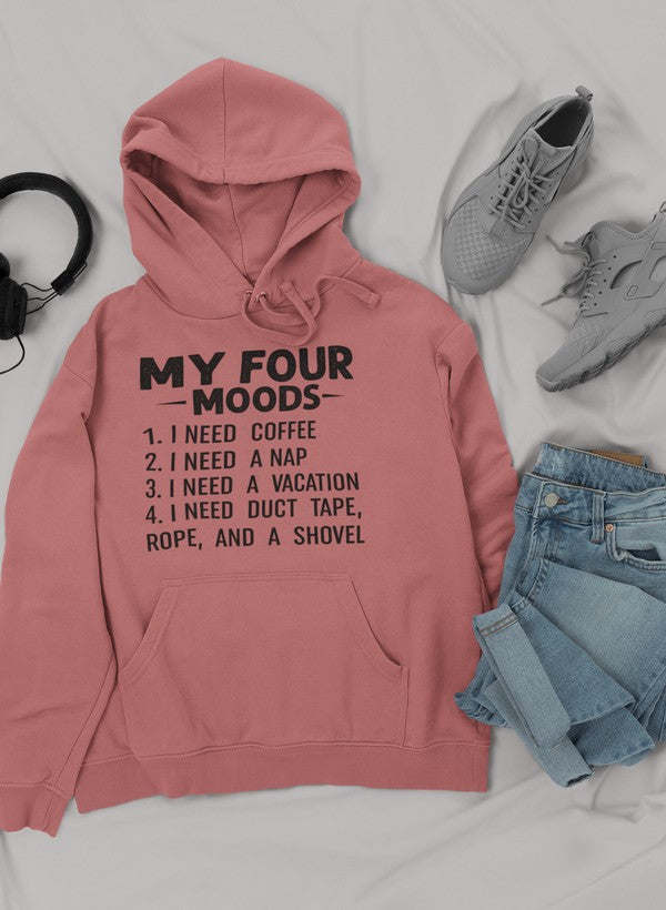 My Four Moods Hoodie - Renee Lane Company