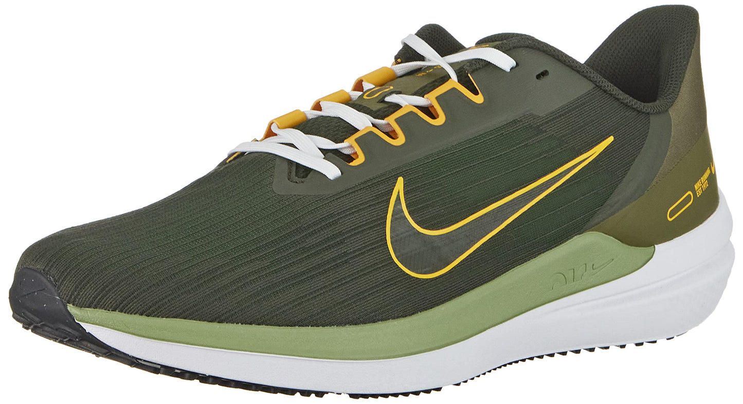 NIKE Mens Sneaker Sequoia University Gold Medium Olive 9.5 - Renee Lane Company
