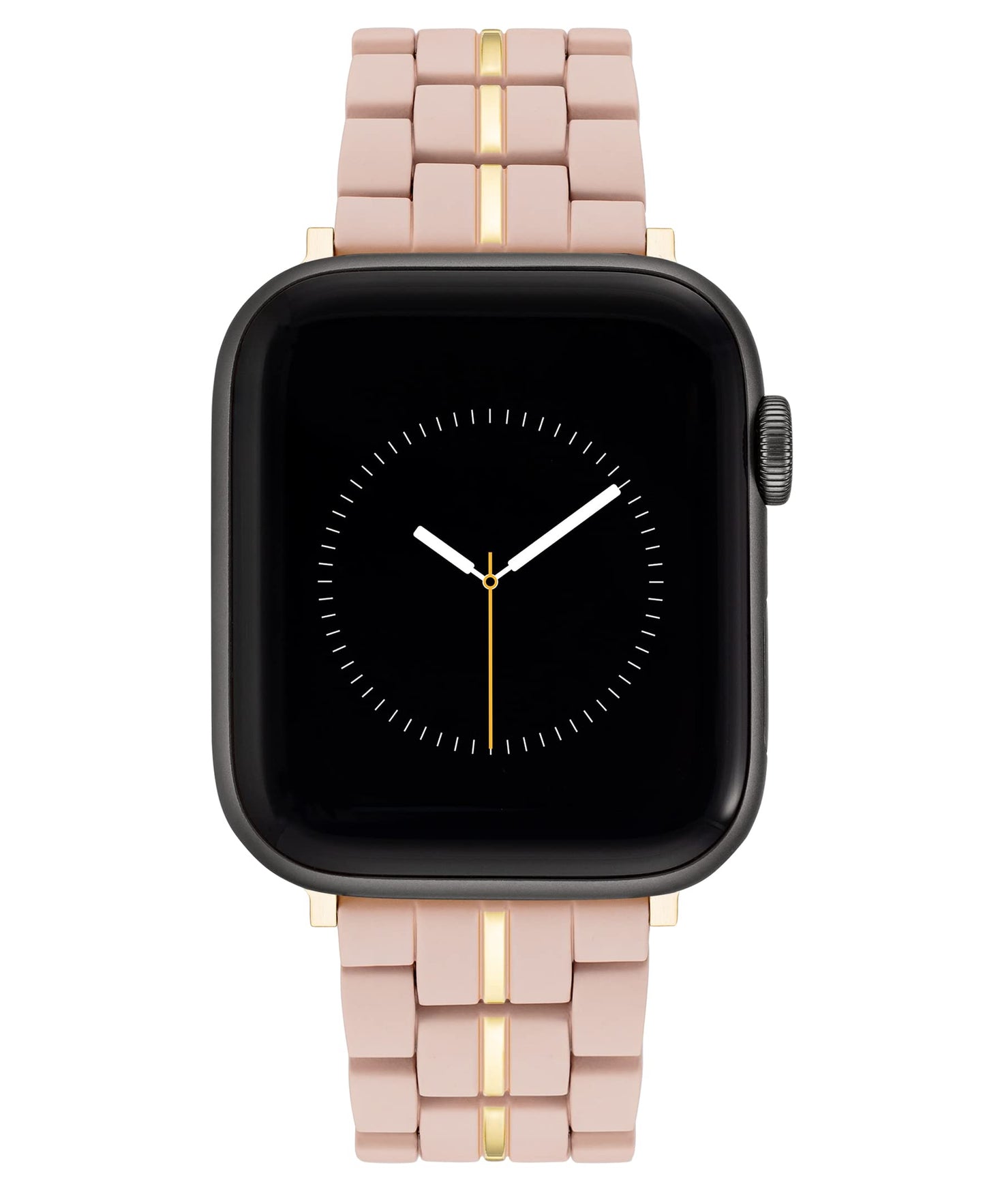 NINE WEST Fashion Rubberized Bracelet for Apple Watch Secure Adjustable Apple Watch Band Replacement Fits Most Wrists - Renee Lane Company