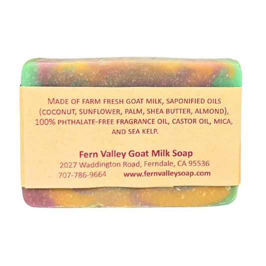 Natural Goat Milk Soap | Caribbean Delight Detoxifying Sea Kelp Scrub - Renee Lane Company