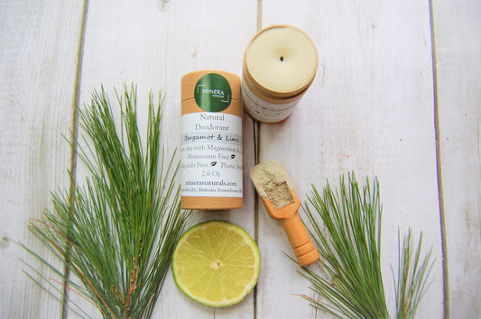 Natural deodorant - Bergamot & Lime - Renee Lane Company