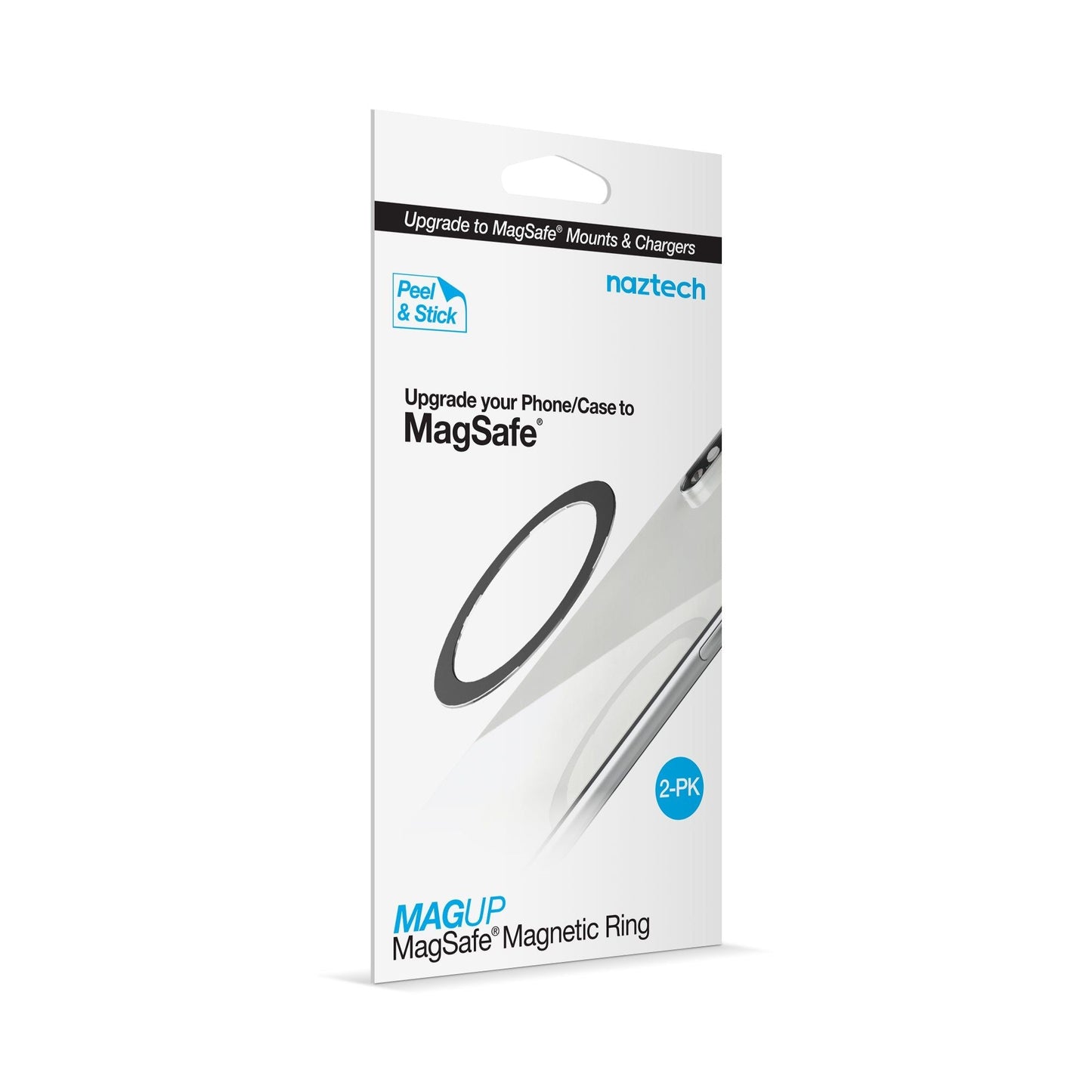 Naztech MagUP MagSafe Magnetic Ring 2-Pack - Renee Lane Company