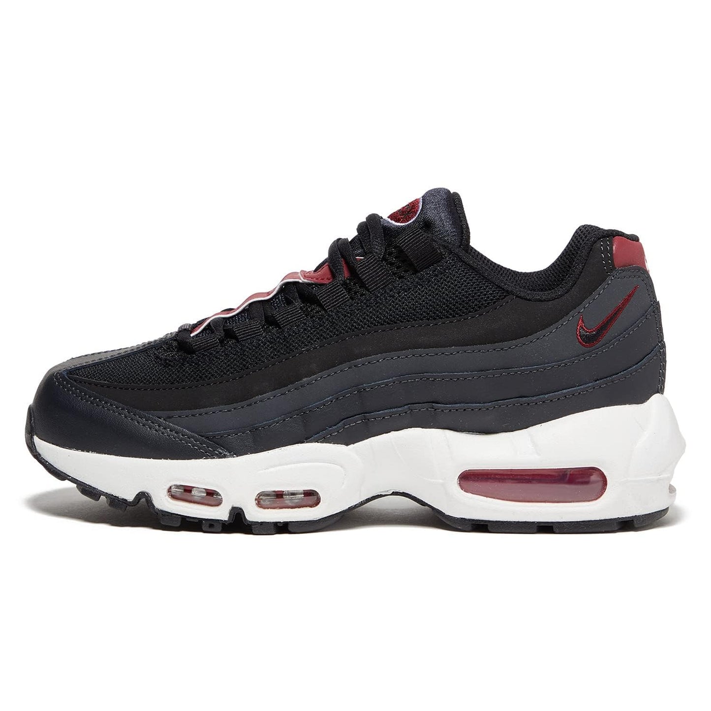 Nike Boys Air Max 95 Recraft (Big Kid) Anthracite/Black/Team Red/Summit White 7 Big Kid M - Renee Lane Company