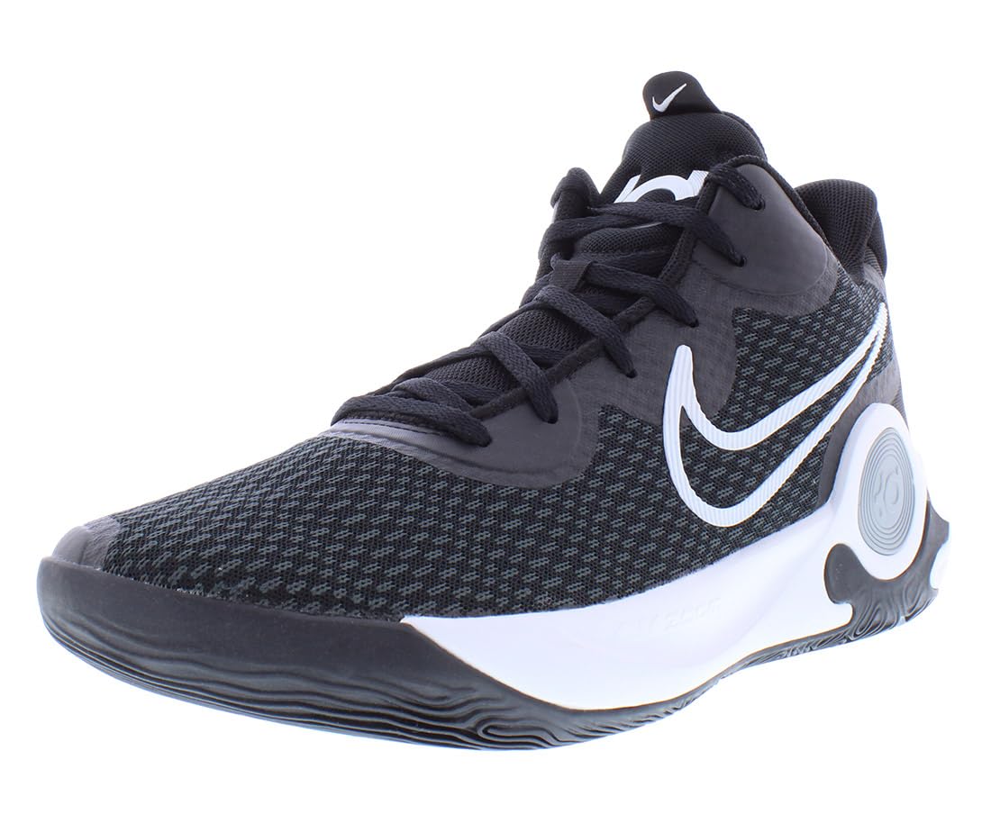 Nike Mens KD Trey 5 IX Basketball CW3400-002 Sneakers Black/Anthracite/Wolf Grey/White 12 - Renee Lane Company