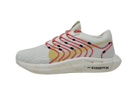 Nike Womens Pegasus Turbo Running Shoes White/Topaz Gold-Sea Coral 6 M US - Renee Lane Company