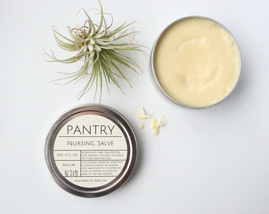 Nursing Salve : Natural Nipple Balm for Nursing Moms, 4 oz. - Renee Lane Company