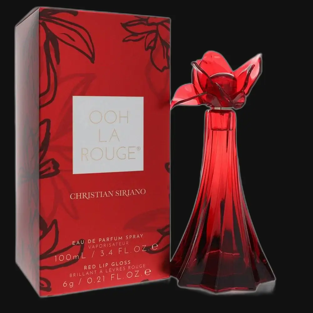 Ooh La Rouge + 0.21 oz Red Lip Gloss By Christian Siriano Perfume for Women - Renee Lane Company