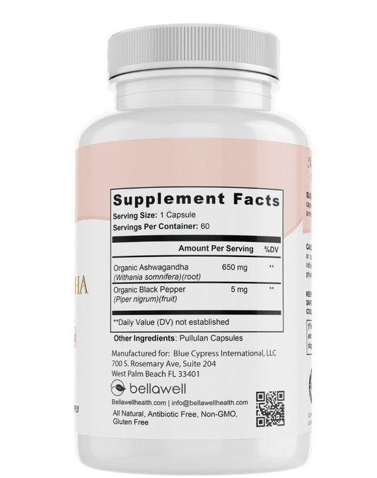 Organic Ashwagandha - An Ancient Treasure by Bellawell - Renee Lane Company