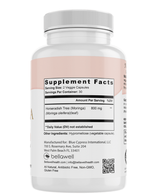 Organic Moringa Superfood by Bellawell - Renee Lane Company