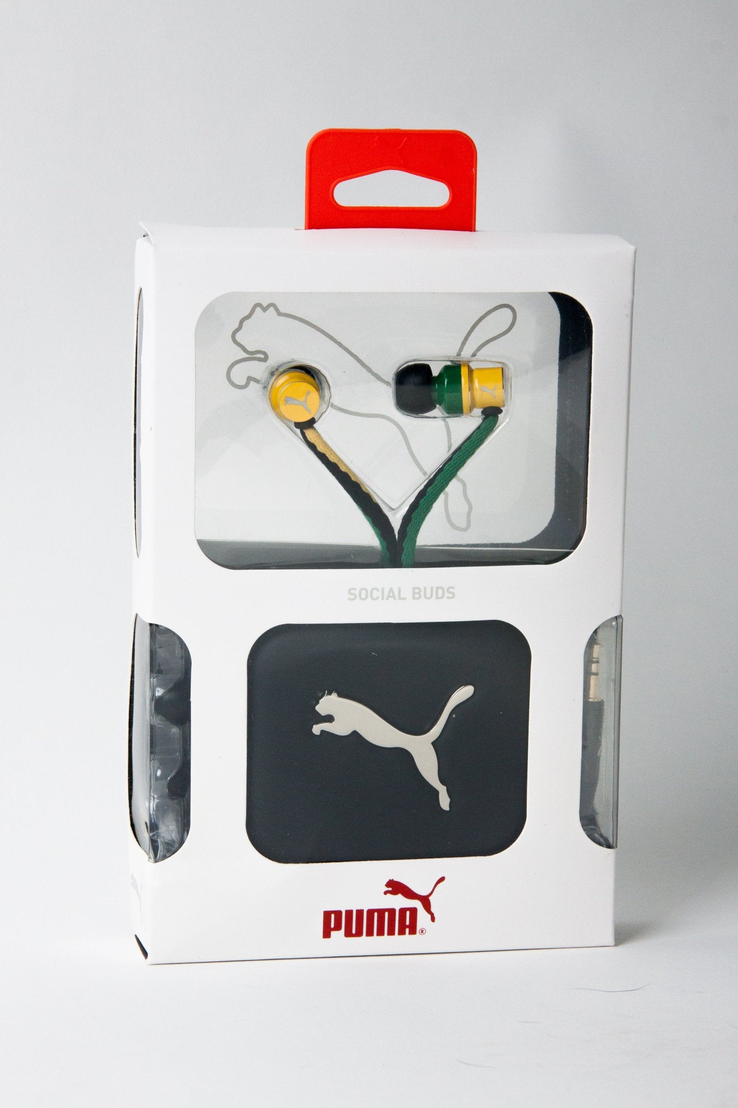 PUMA Wheat PMAD3033JAM 360 Yarn Earbud Headphones - Jamaica - Renee Lane Company