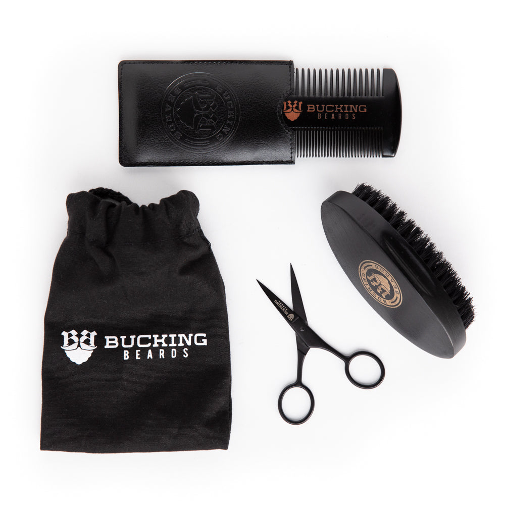 Premium Vegan Beard Grooming Kit – Complete Set for Growth, Styling & Maintenance - Renee Lane Company