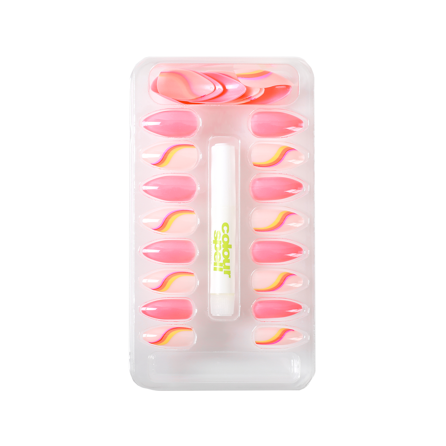 Press On Nails & Glue - Hot Pink - Renee Lane Company