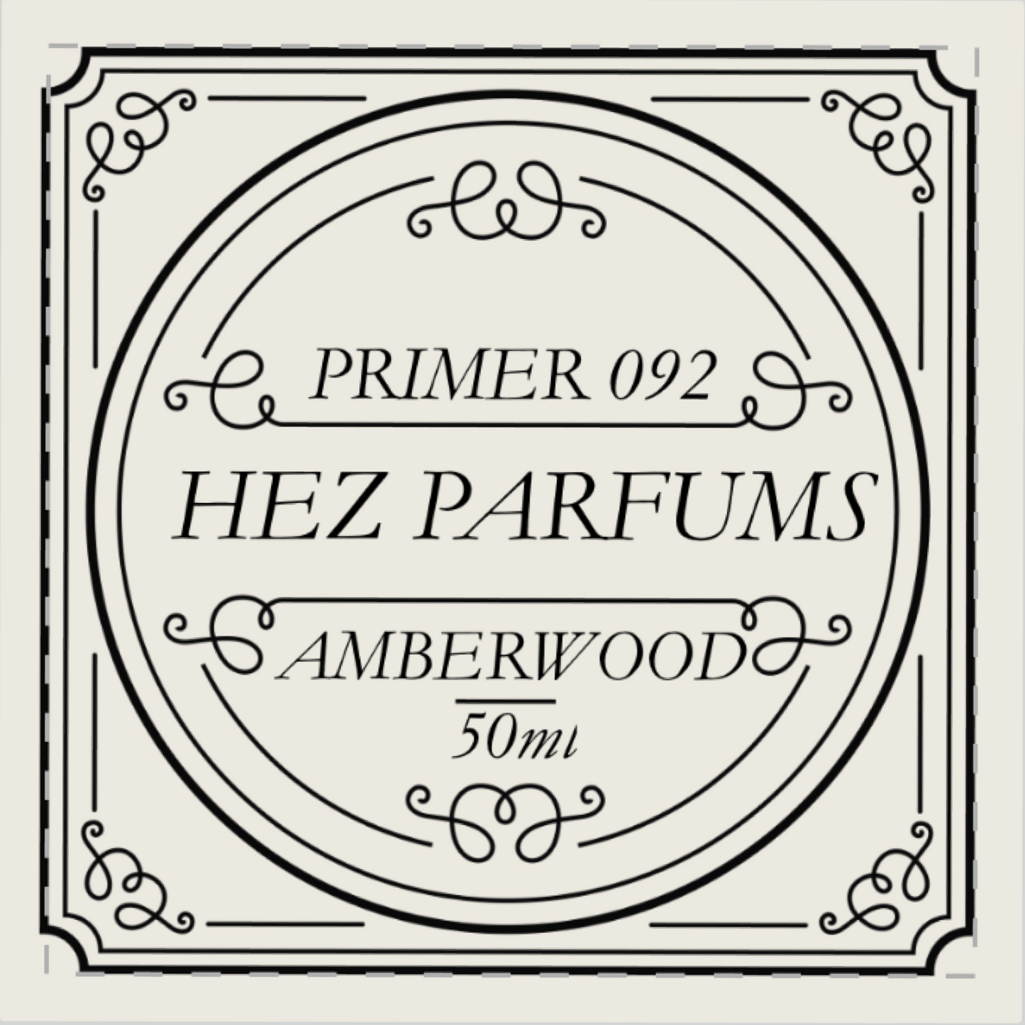 Primer 091 (Fragrance Enhancer) – AMBERWOOD - Renee Lane Company