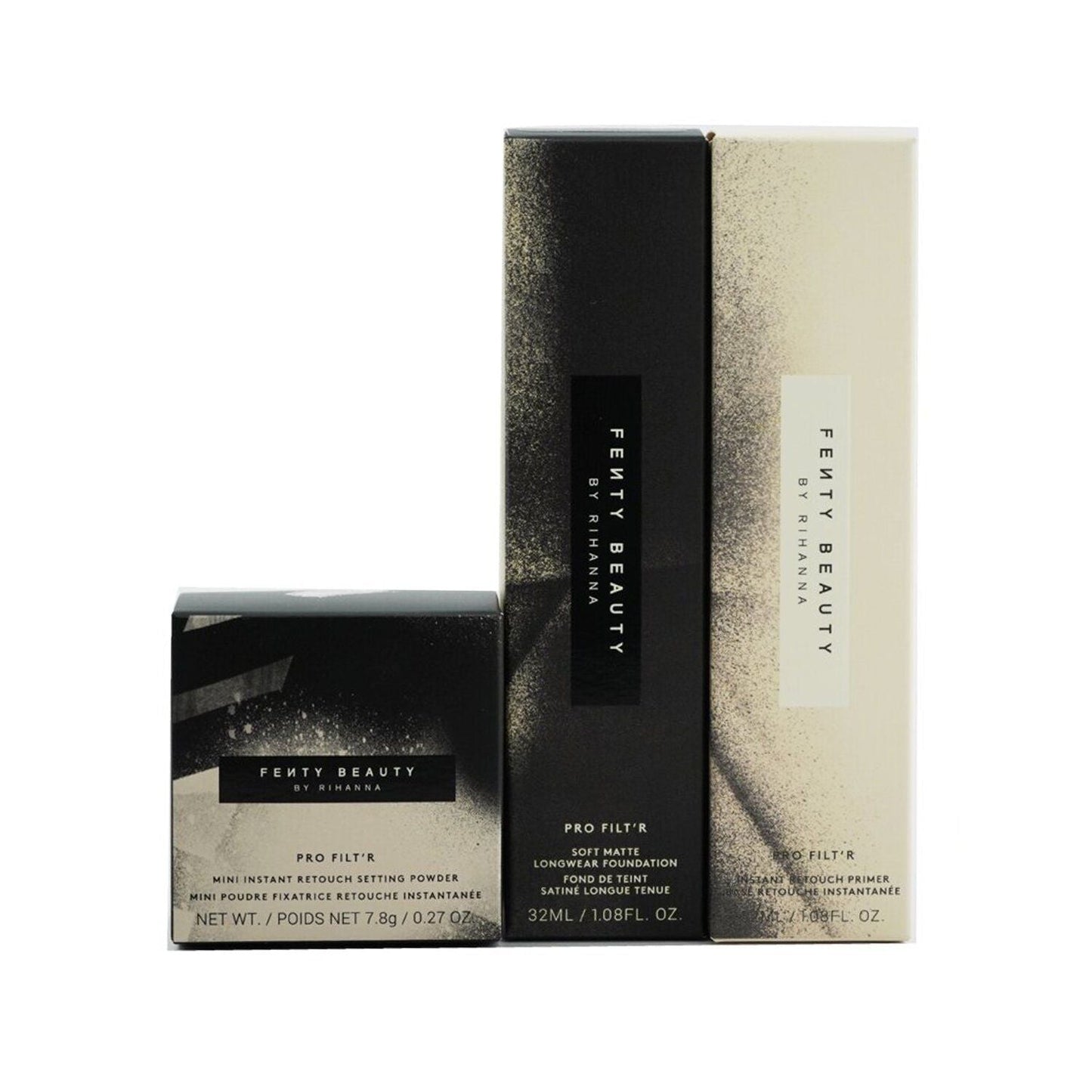 Pro Filt'R Soft Matte Complexion Kit: Foundation 32ml + Primer 32ml + Instant Retouch Setting Powder 7.8g - #190 - Renee Lane Company
