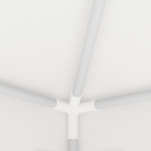 Professional Party Tent with Side Walls 13.1'x13.1' White 90 g/m² - Renee Lane Company