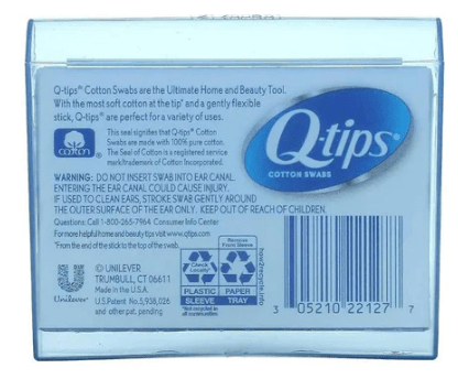 Q-tips Cotton Swabs Purse Pack (30 Count) - Renee Lane Company