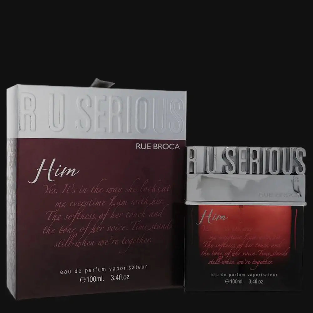 R U Serious Him By Rue Broca Cologne for Men - Renee Lane Company