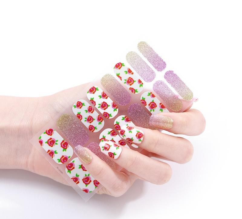 Roses Gel Nails - Renee Lane Company