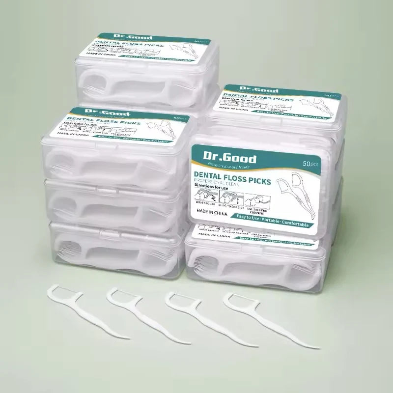 50/150/300/600/1000 PCS dental floss sticks oral care tools