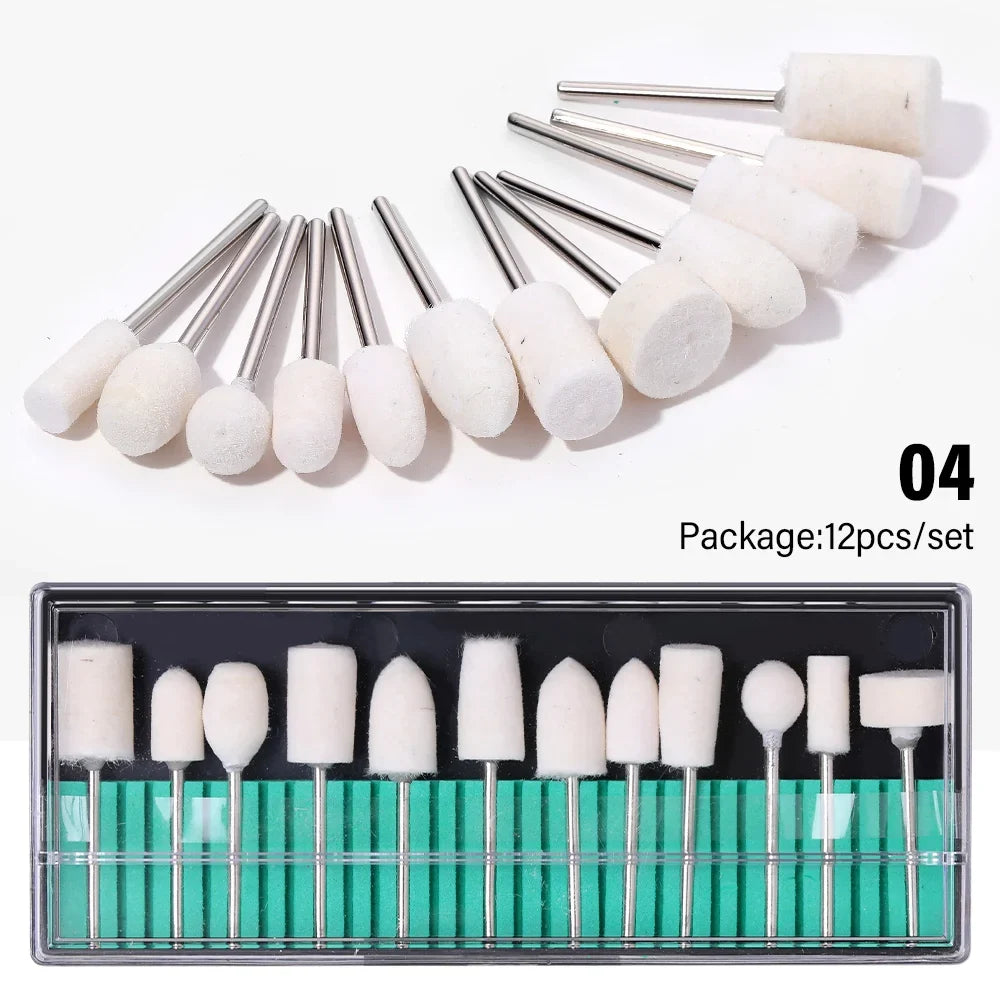 LULAA Electric Nail Drill Machine Set Pedicure Grinding Equipment Mill For Manicure Professional Strong Nail Polishing Tool