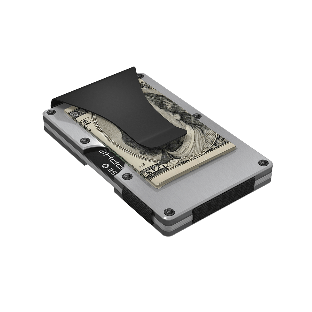 SILVER Aluminum Money Clip - Renee Lane Company