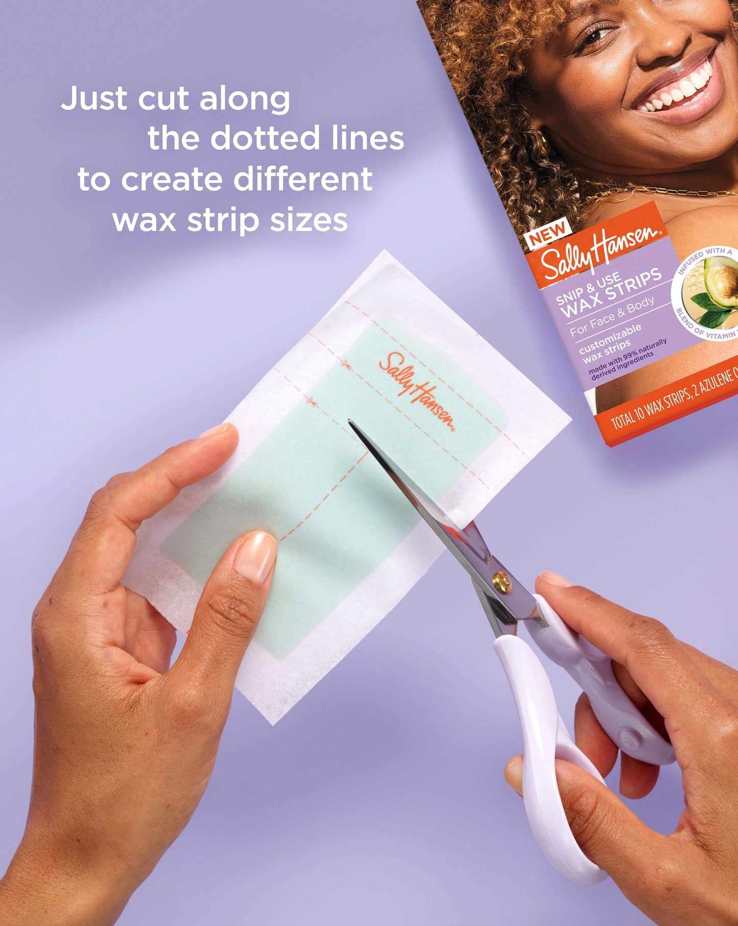 Sally Hansen All-over Body Wax Hair Removing Wax Kit, Salon Results, Long Lasting - Renee Lane Company