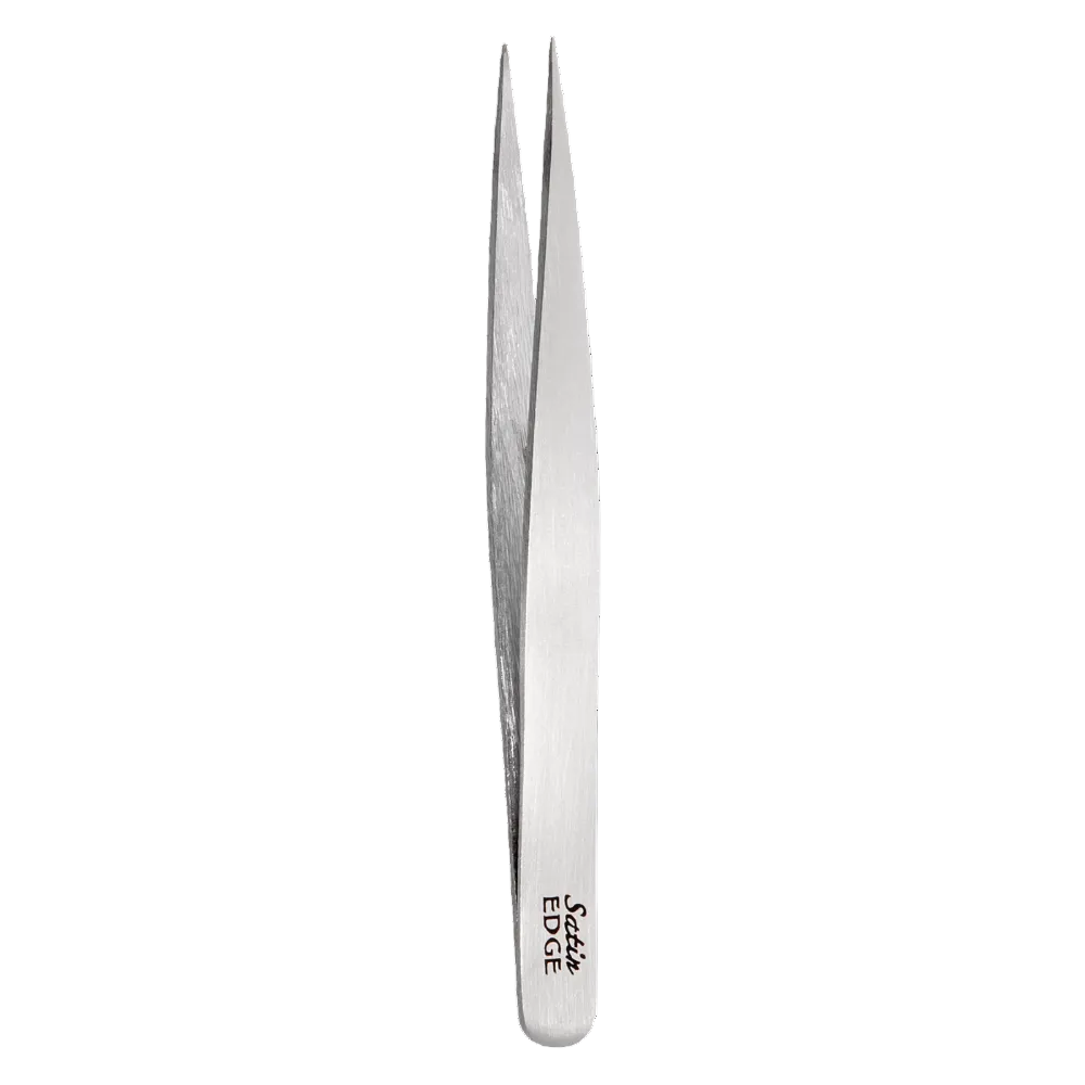 Satin Edge Point Tweezer - Renee Lane Company