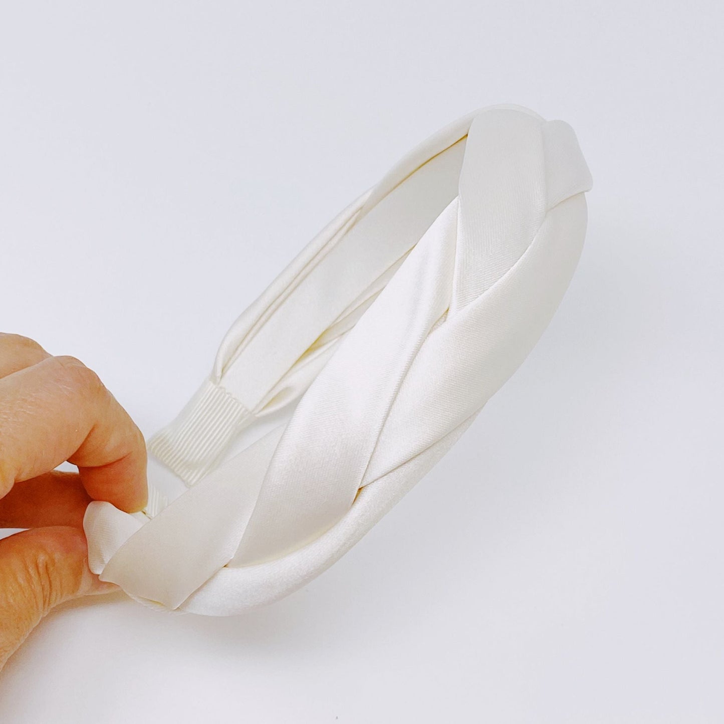 Satin Silk Braid Headband - Renee Lane Company