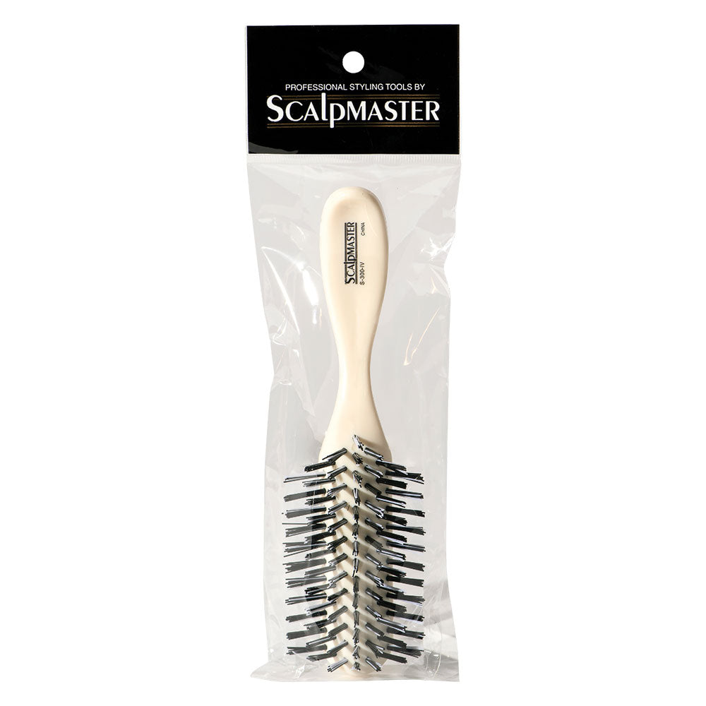 Scalpmaster 7 Row Brush - Ivory - Renee Lane Company