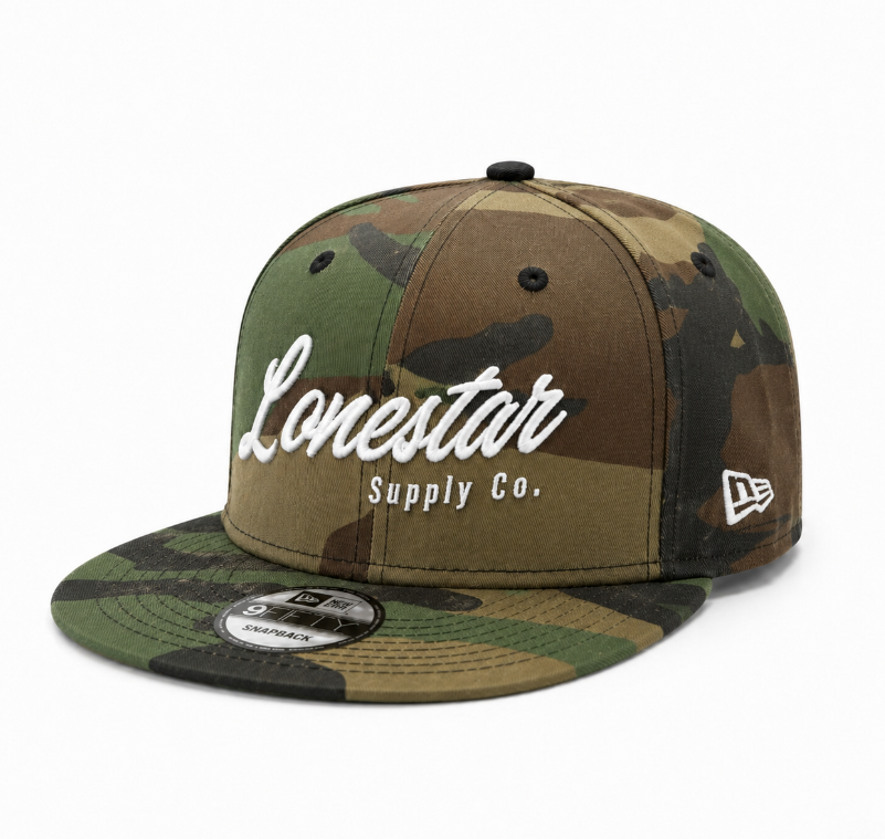 Lonestar Supply Co Camo New Era Hat
