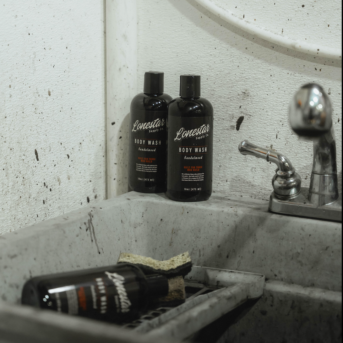 Lonestar™ Heavy-Duty Body Wash 2-Pack – Natural Degreasing Formula (16oz Bottles) | Lonestar™ Supply Co
