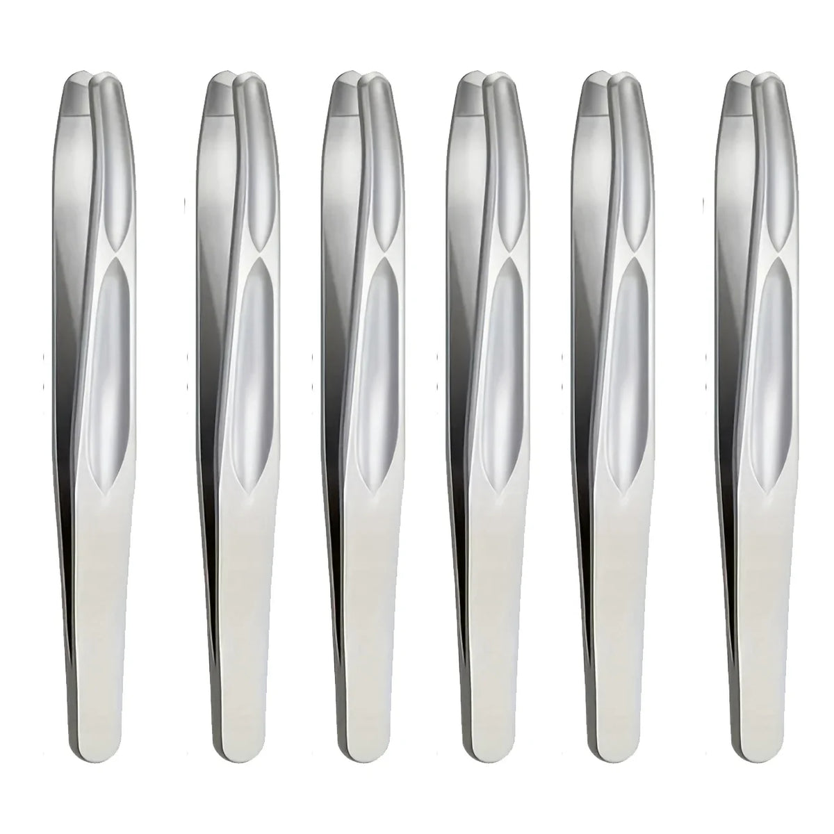 Stainless Steel Round Head Tweezers Eyebrow Tweezers Hair Removal Tweezers Suitable for Men and Woman Gifts