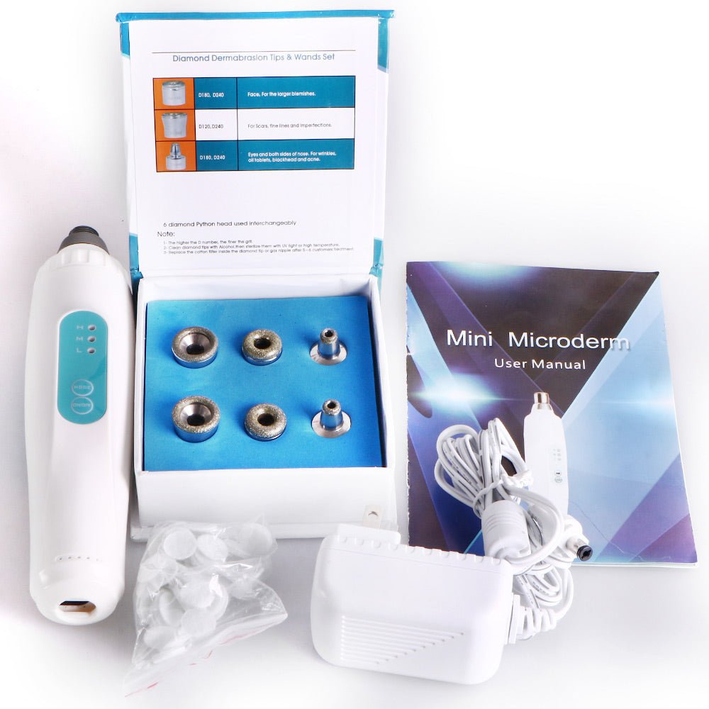 Shape Tactics Portable Diamond Microdermabrasion Facial Device - Renee Lane Company