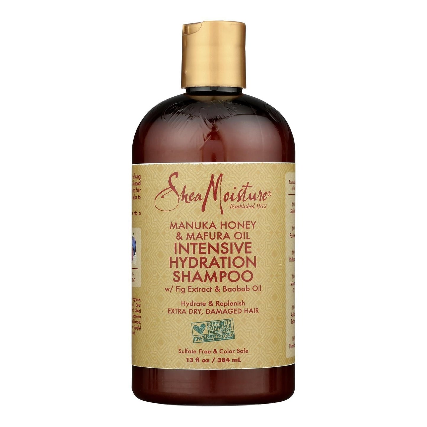 Shea Moisture - Shampoo Honey Marufa Oil - 1 Each-13 Oz - Renee Lane Company