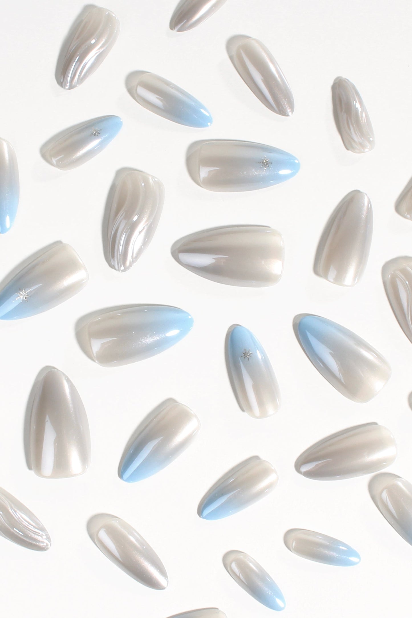 Silver Tide | Soft & Durable Press-On Nails - Renee Lane Company