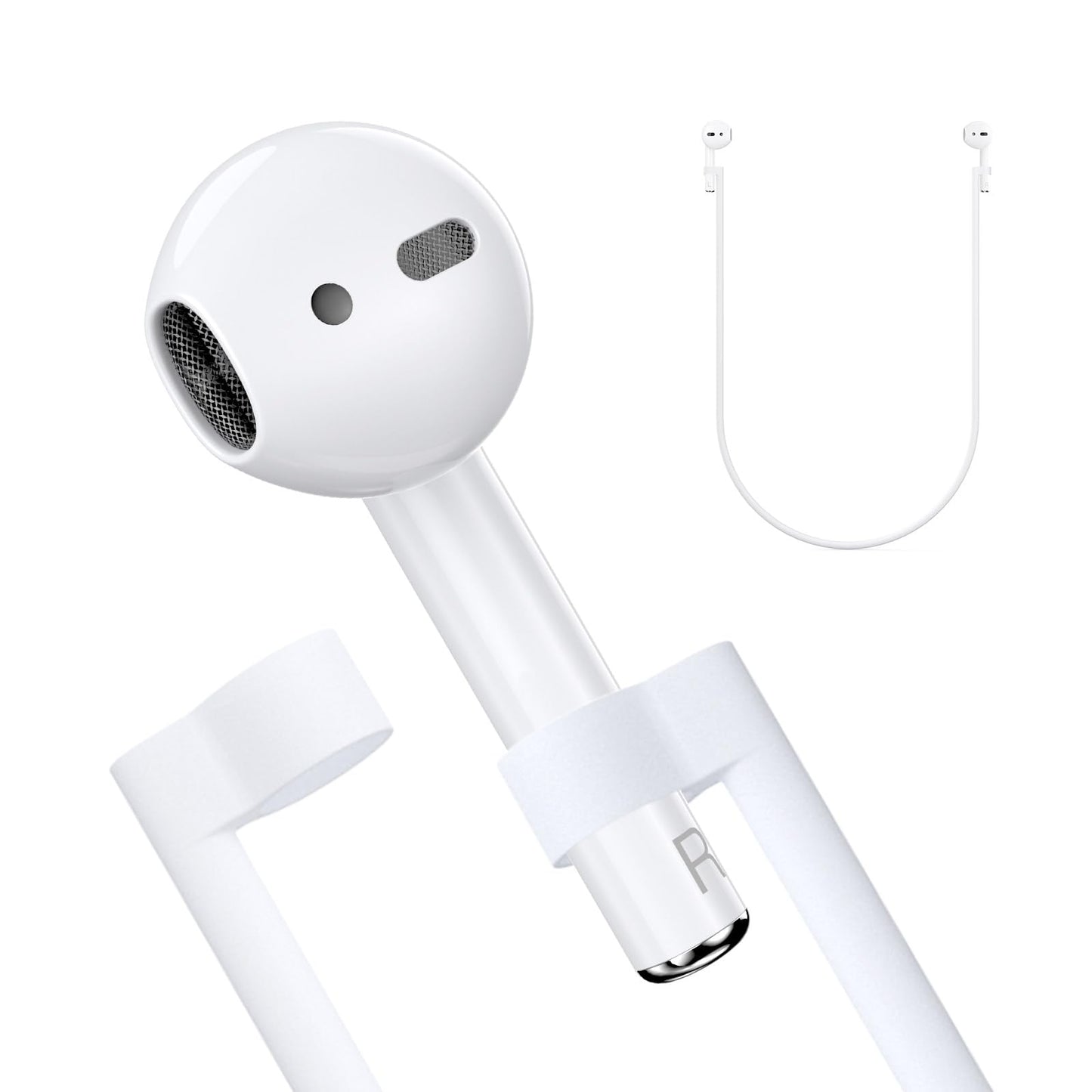 Single Right Replacement Earbud Only for airpods 2nd Generation Detachable Ear Hooks R Side Ear Side Wireless Earbud Model A2032 - Renee Lane Company