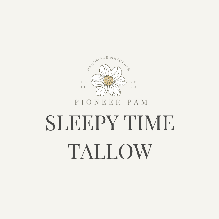Sleepy Time Tallow: Sleep/Relaxation Support for Kids & Adults - Renee Lane Company