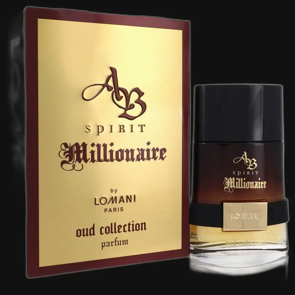 Spirit Millionaire Oud Collection By Lomani Cologne for Men - Renee Lane Company