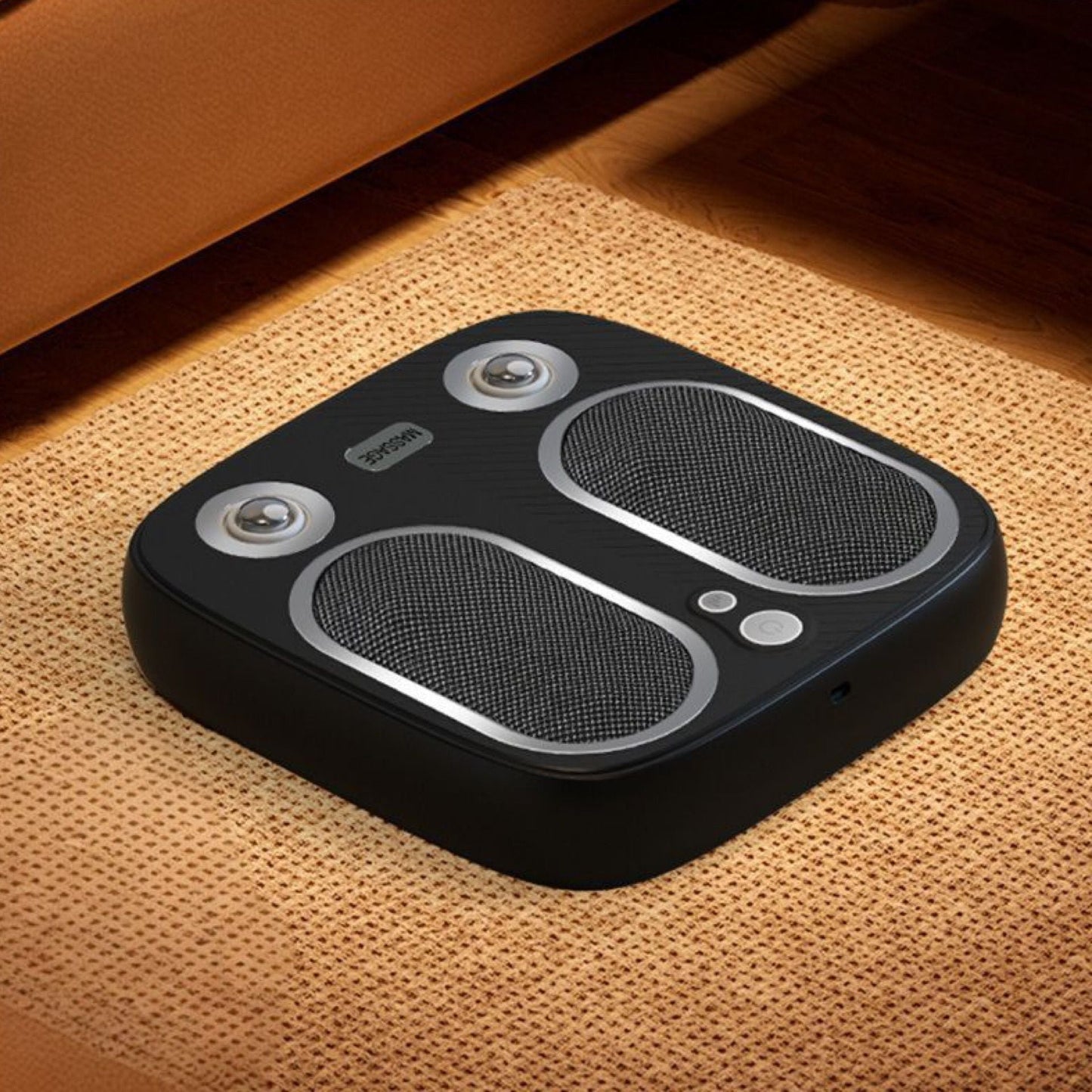 Stress & Pain Relief Foot Massager w/Heat- Deep Tissue, Circulation & Relaxing - Renee Lane Company