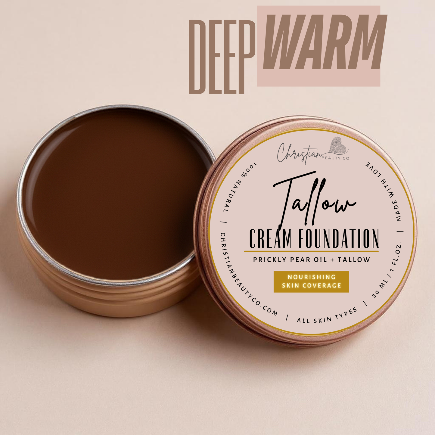Tallow Cream Foundation - Renee Lane Company