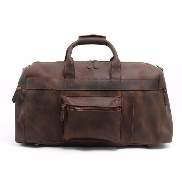 The Asta Weekender | Handcrafted Leather Duffle Bag - Renee Lane Company