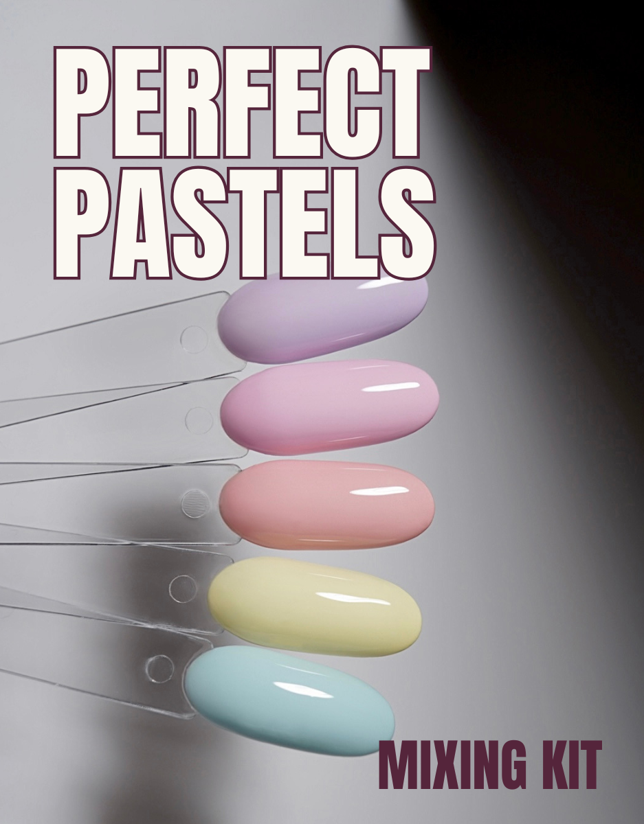 The Attain Perfect Pastels Kit | Mix Your Own Gel Polish Colors - Renee Lane Company