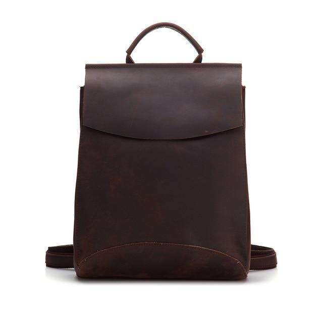 The Gyda Backpack | Vintage Leather Travel Backpack - Renee Lane Company