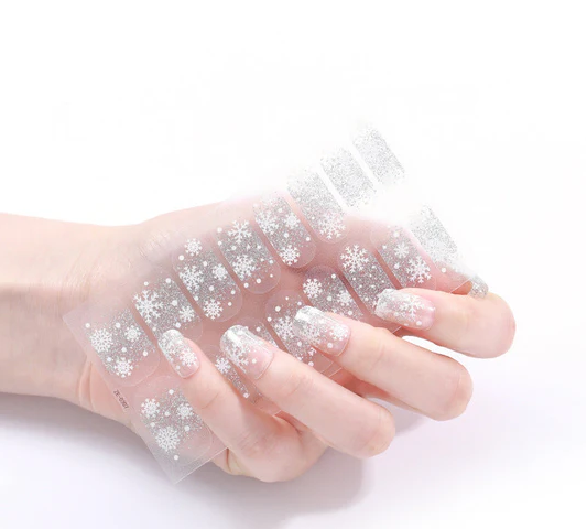 The Snowflake Gel Nails - Renee Lane Company