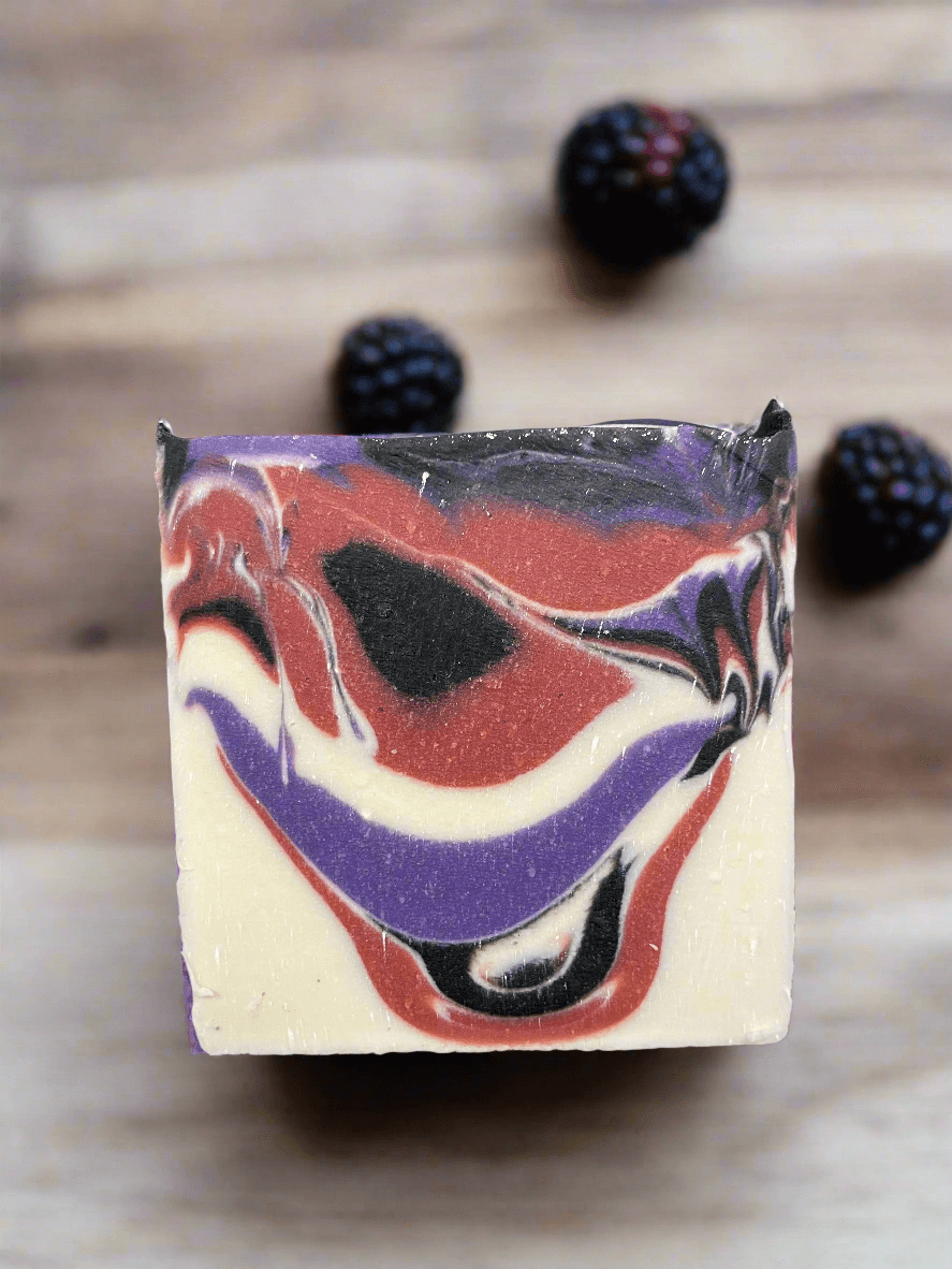 Vegan Black Raspberry Vanilla Soap - Renee Lane Company