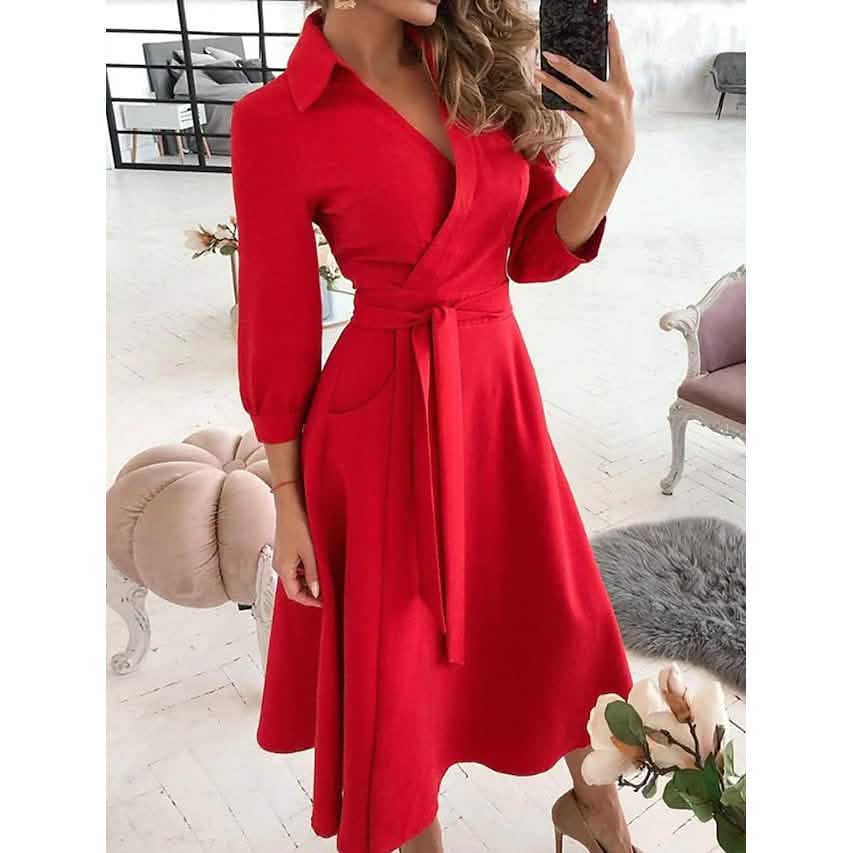 Women's A Line Dress - Renee Lane Company