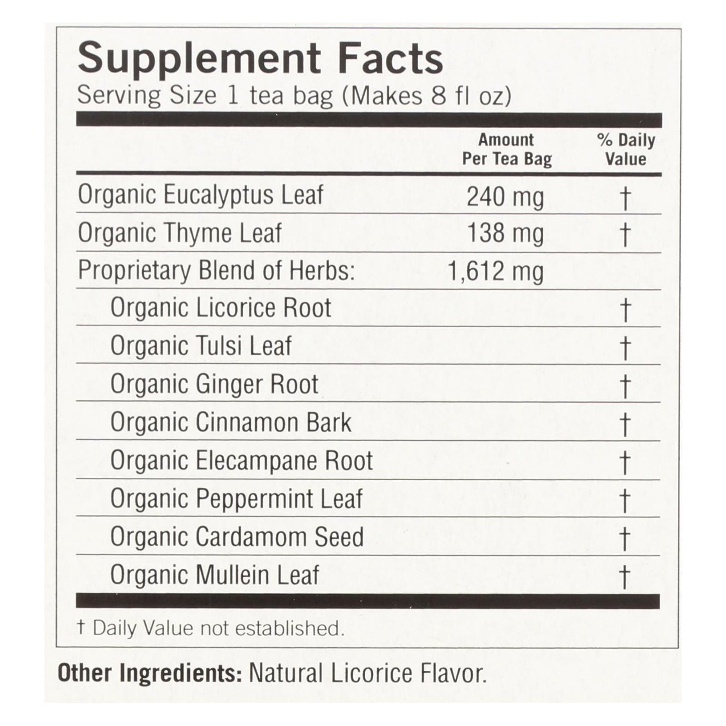 Yogi Organic Breathe Deep Herbal Tea Caffeine Free - 16 Tea Bags - Case Of 6 - Renee Lane Company