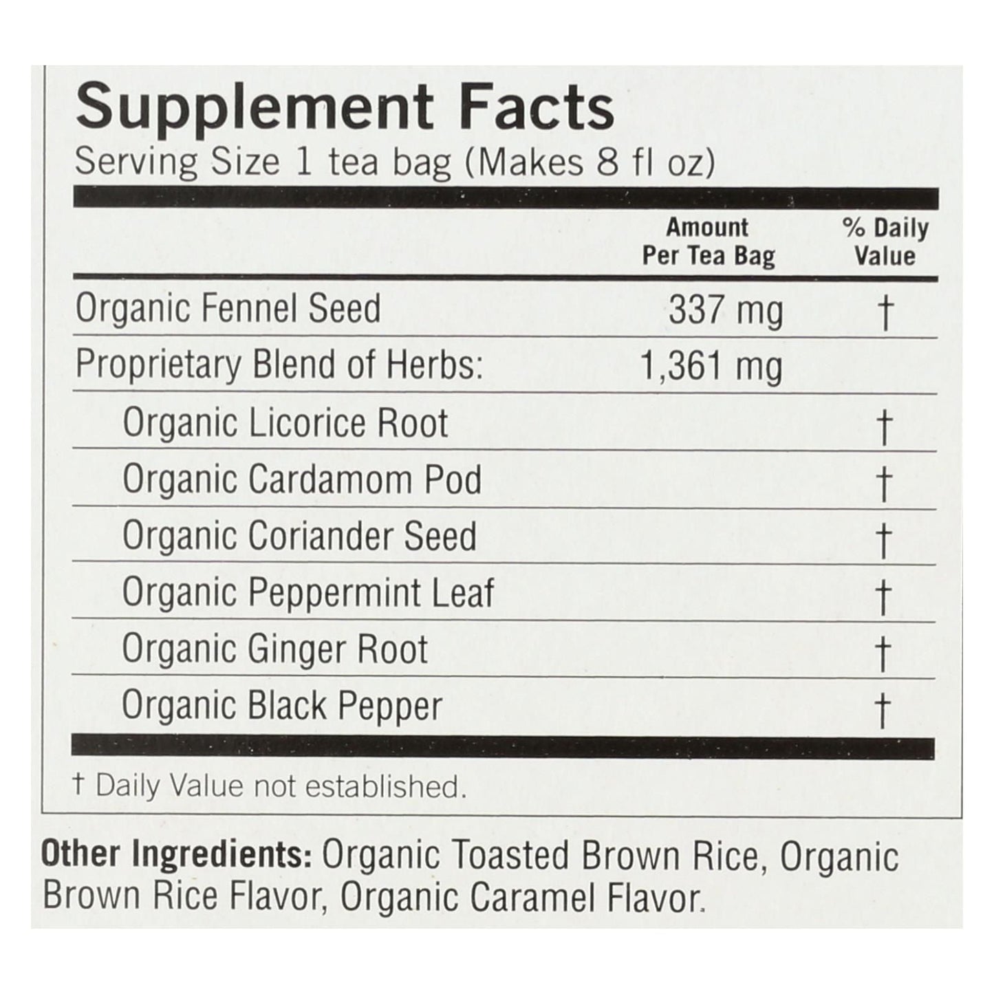Yogi Organic Stomach Ease Herbal Tea - 16 Tea Bags - Case Of 6 - Renee Lane Company