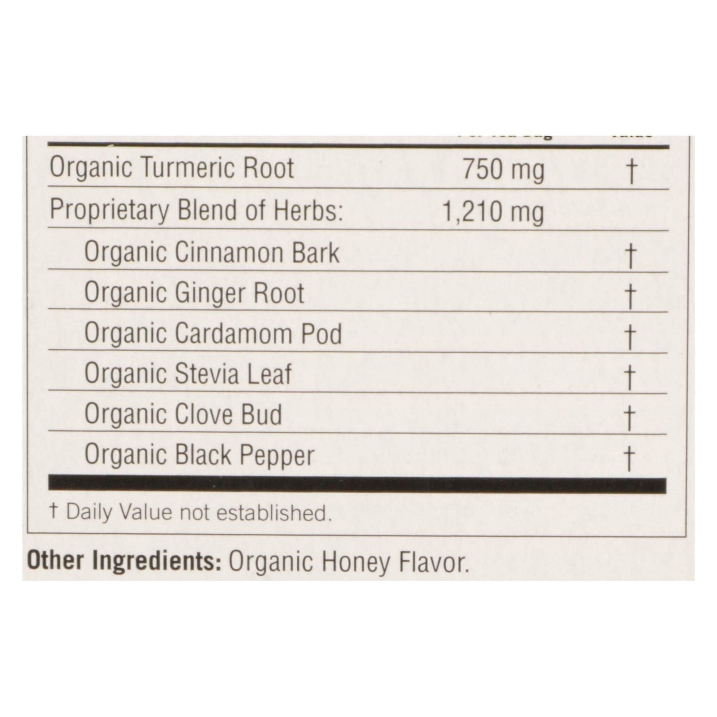 Yogi Tea - Organic - Honey Chai Turmeric - Case Of 6 - 16 Bag - Renee Lane Company